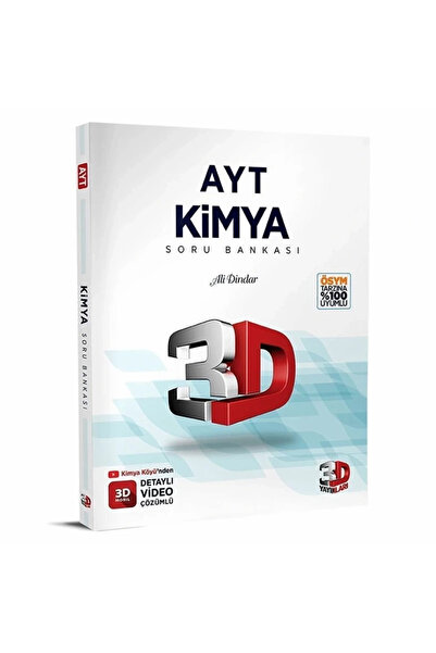 3D Yayınları 2026 Ayt Kimya Soru Bankası