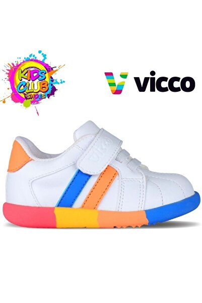 Vicco Heika Orthopedic First Step Baby Kids Sports Shoes White