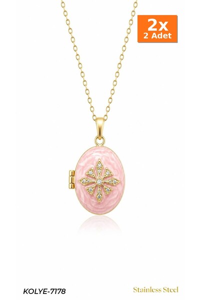 Bozhi Steel Necklace Glittering Gift