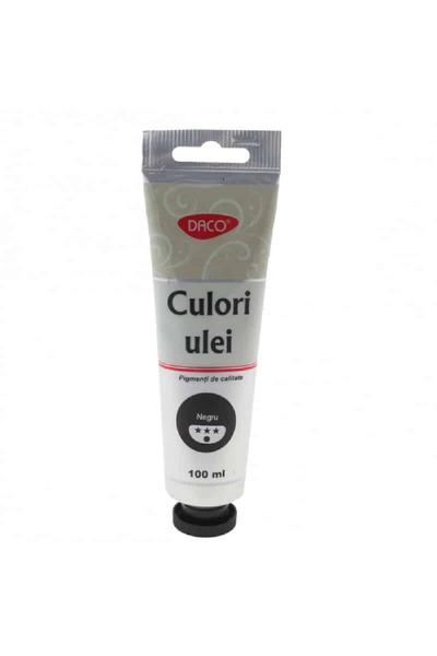 daço Culori ulei, 100 ml Negru