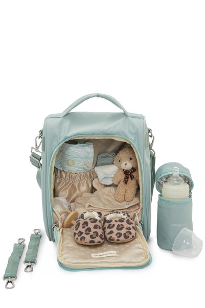 carry bliss Snappack Multi-Functional Crossbody Mommy Bag with Anti-Bacterial Lining