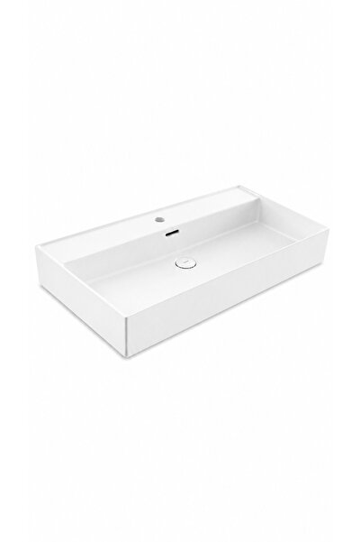 Bocchi MILANO LAVABO 80 CM - PARLAK BEYAZ