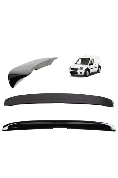 autogp Ford connect bagaj üstü spoiler siyah boyalı plastik
