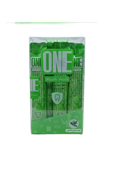 One Mouth Wash One Green Tea Flavored Mouthwash Strips (20 x 12 ml)