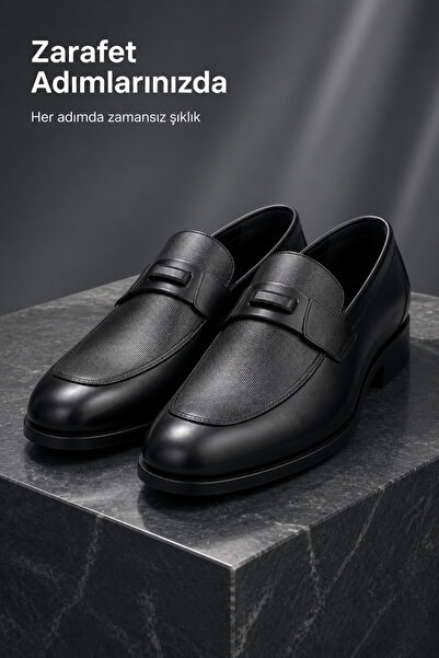 PATRICK CASSA Men's Genuine Leather Classic Casual Shoes