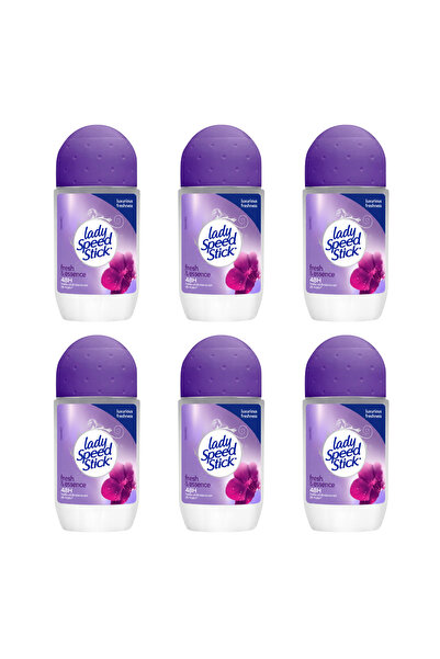 lady speed stik Lady Speed Stıck Roll On Luxurious Freshness 50 Ml (6ADET)