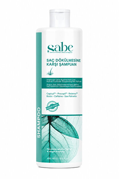 sabe Saç Dökülmesine Karşı Şampuan 400 ml | Capixyl, Procapil ve Redensyl İçe...