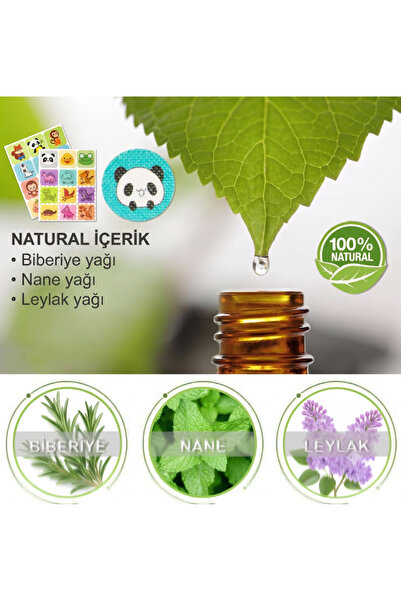 HESTİNYA TOYS Sivrisinek Kovucu Etiket, %100 Natural, Uçucu Yağ İçerikli