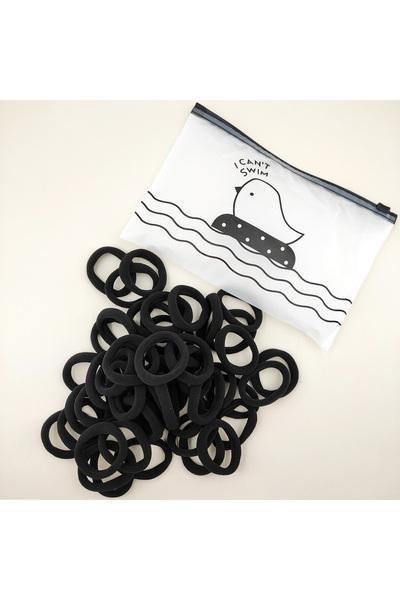 Choice Tiaras 50 PCS BLACK 50pcs Black Hair Bands for Women Girls Hairband Hi...