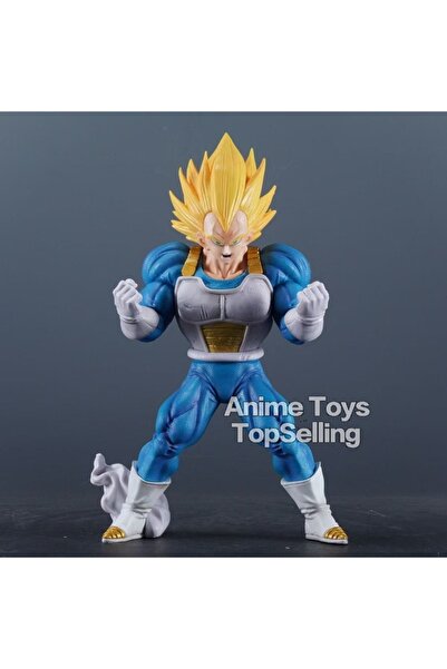 BANDAI VEGETA 25.5cm/10in Anime Dragon Ball Vegeta Figure Max Power Vegeta Fi...