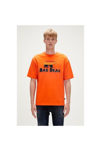 Bad Bear Trıpart Men's Orange T-Shirt - 23.01.07.027