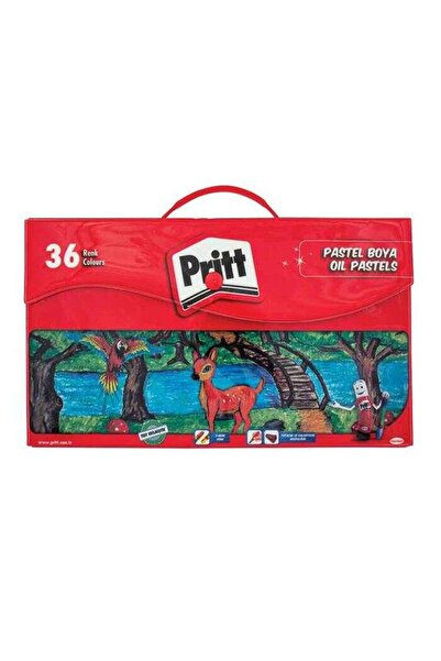 Pritt مجموعة ألوان الباستيل الزيتية 36 قطعة
