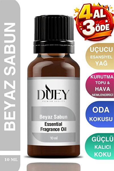 DUEY Beyaz Sabun Uçucu Yağ Buhurdanlık Yağı Difüzör Esansı Oda Kokusu Esansı ...