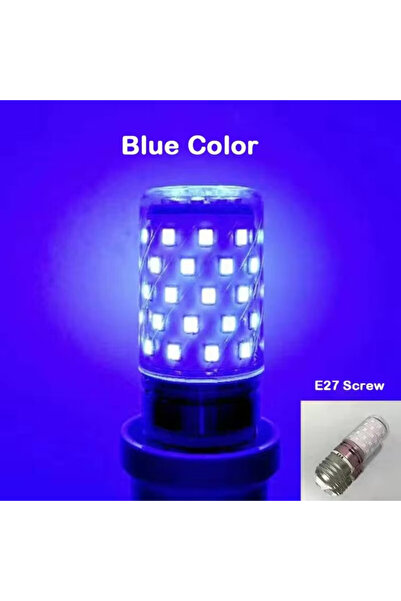 Choice3 E27-12W Blue E27 LED Colorful Corn Bulb 12W RGB Pink Red Blue Green P...