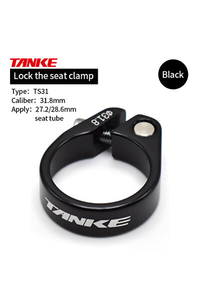 Choice TS31-31.8mm black TANKE-MTB Road Bike Seat Post Clamp,fast ReleasUltra...