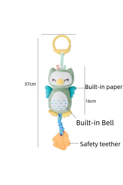 Choice AC-2 New Soft Stuffed Animal Rattle Hand Grip Baby Toys Shaker Crinkle...