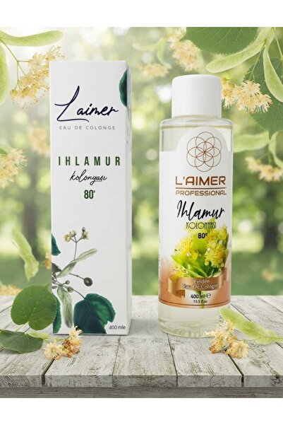 L’AİMER L'aimer Professional Ihlamur Kolonyası 400 ml