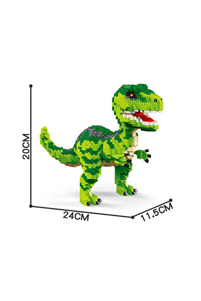 Choice5 in bag Velociraptor Blocks Knew Built Micro Mini Building Blocks Toys...