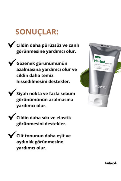 Medipeel Herbal Peel Tox Pro 120 ml Spiküller Içeren Temizleyici Peeling Maskesi M0435