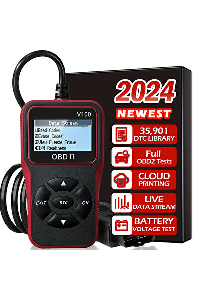 Choice1 black Car OBD2 Scanner Diagnostic Tool Code Reader, Car Voltage Teste...