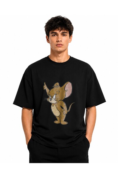 Inscriptie Tricou Unisex Bumbac Premium Casual " Jerry capitan "