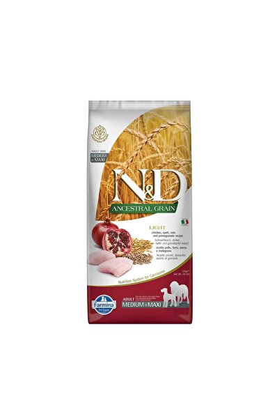N&D Düşük Tahıllı Büyük ve Orta Irk Diyet Yetişkin Köpek Maması 12 kg