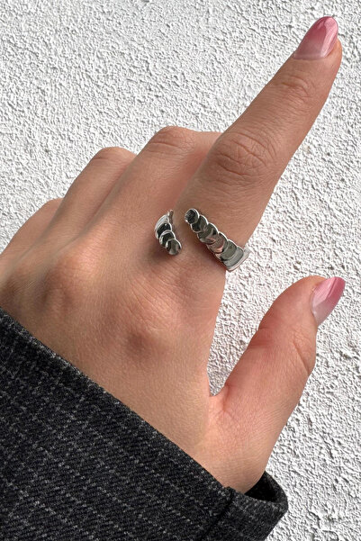 Leo'Stone New Season Moon Phases Design Adjustable Women's Ring