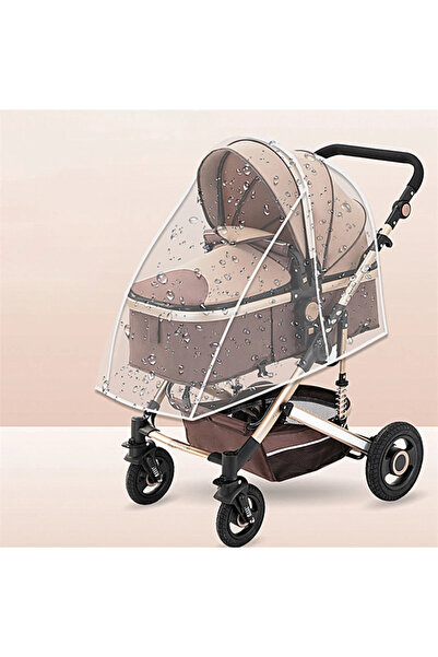 Choice B PVC New Universal Stroller Rain Cover Baby Car Weather Wind Sun Shie...