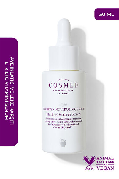 COSMED Aydınlatıcı ve Leke Karşıtı Etkili C Vitamini Serum/Alight BRIGHTENING...