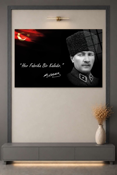 HMDS CONCEPT Mustafa Kemal Ataturk Staklena slika 368