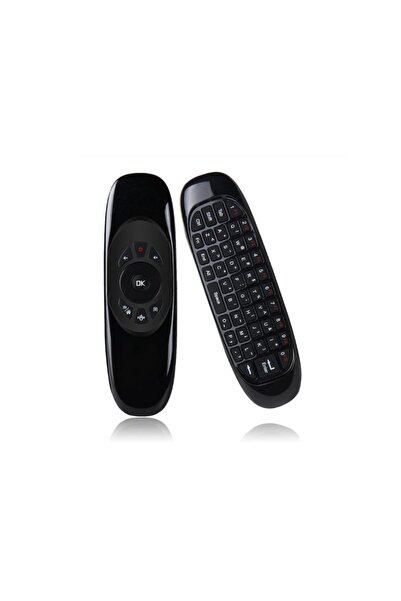TECHSTAR Tastatură wireless ® R15, QWERTY, Air Mouse, mini telecomandă, wirel...