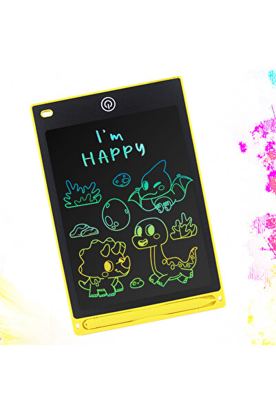 Choice YELLOW 8.5 Inch LCD Drawing Tablet Electronic Writing Board Handwritin...