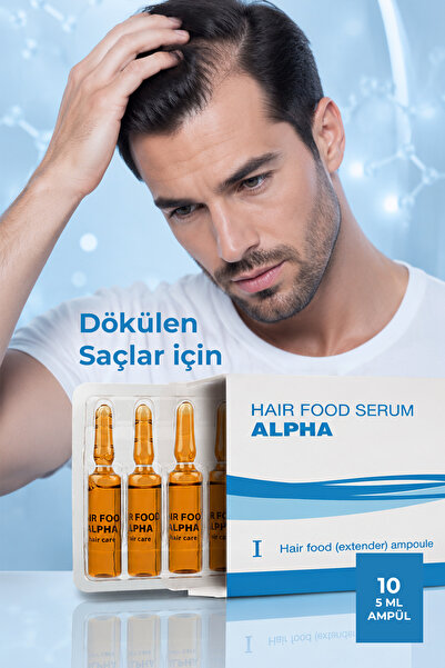 Hhs Hairfood Alpha At Kuyruğu Özlü Dökülme Karşıtı Hızlı Uzama ve Kolajen Saç...