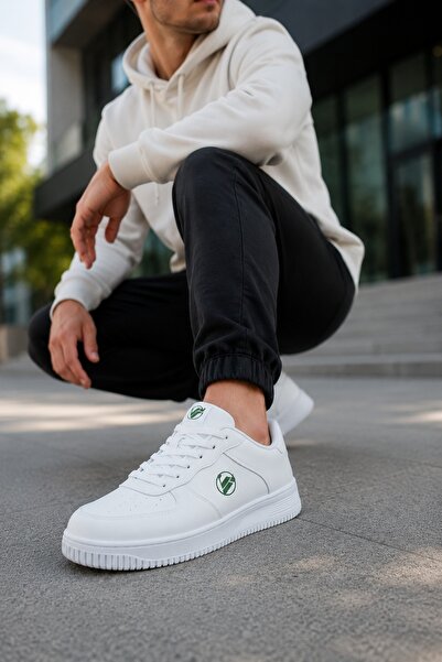 Vojo Waste Comfort Comfortable Sole Casual Men's Sneakers Sports Shoes White
