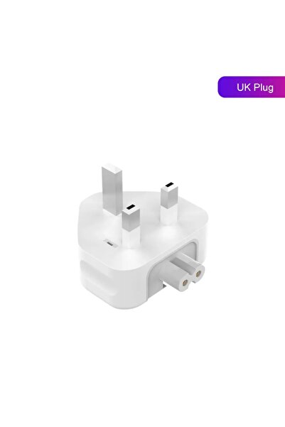 Choice محول طاقة قابل للفصل لجهاز iPad وMacBook وشاحن USB ومنفذ تيار متردد حا...