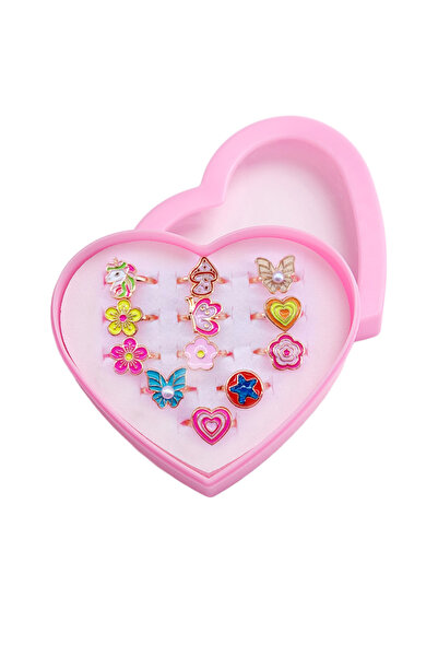 Choice resizable 12pcs B1-B 6/12/36pcs Cute Adjustable Rings Children Girls P...