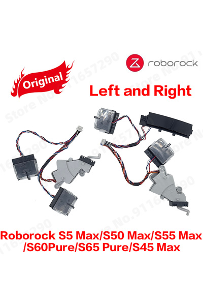 Choice روبروك الأصلي الأيمن والأيسر لـ Roborock S5 Max/S50 Max/S55 Max/S60Pur...