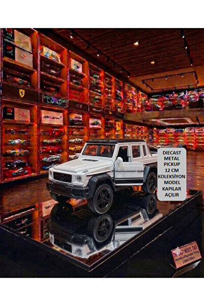 OYUNCAKSAHİLİ MERCEDES BENZ AMG TARZI METAL PİCKUP KAMYONET ÇEKBIRAK MODEL AR...
