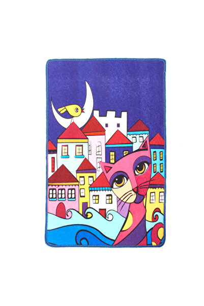 Biggdesign Owl and City Door Mat