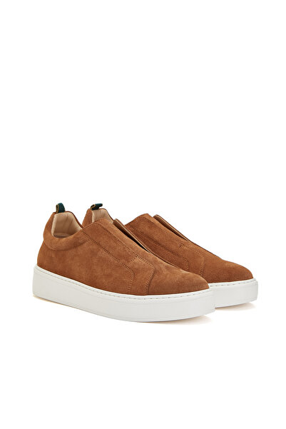 George Hogg Taba Kadın Süet Sneaker