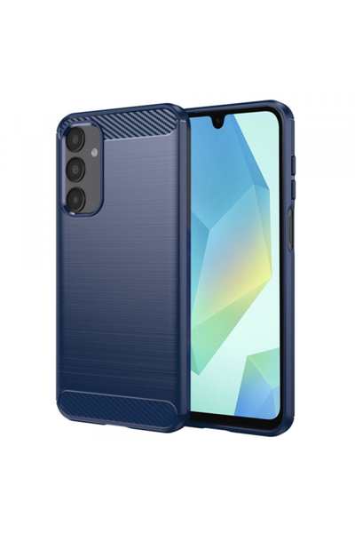 Samsung Husa pentru Galaxy A16 5G A166 / A16 4G A165, Techsuit, Carbon, Albastra