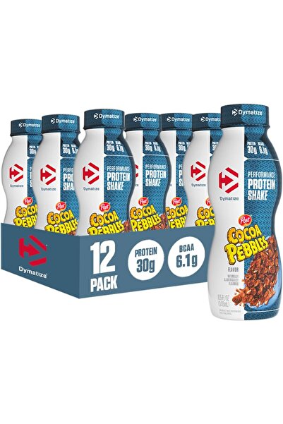 Dymatize DYM Performance Protein Shake Cocoa Pebbles 340ml – Box of 12 Pcs, N...
