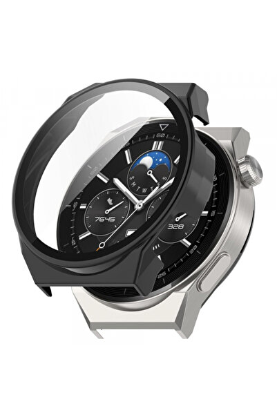 Huawei Husa Techsuit Defense360 Pro pentru Watch GT 3 Pro 46mm, Neagra