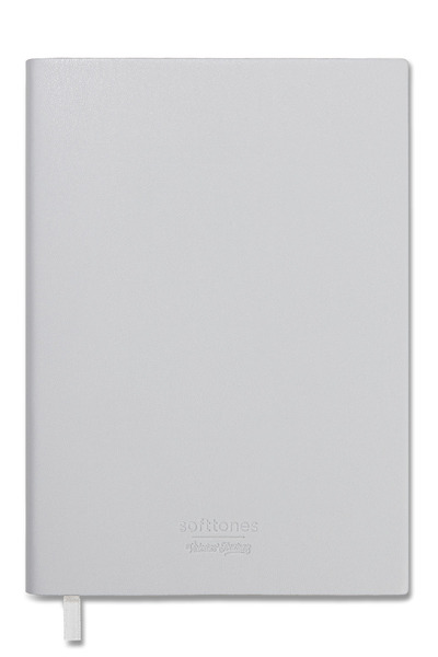 Victoria's Journals Softtons A5 Notebook with Flexible Cover - Cream, 128 Yp....