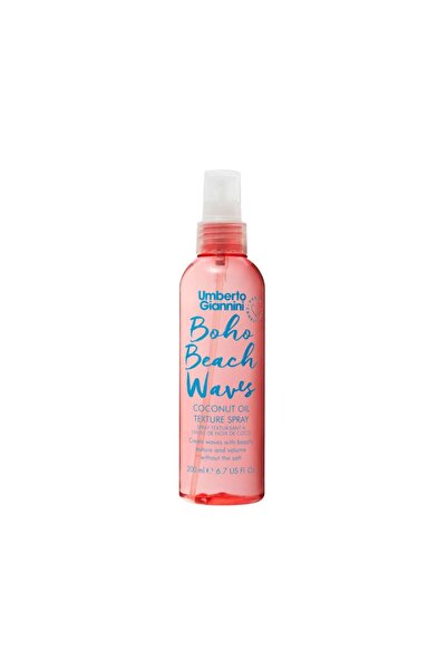 Umberto Giannini Spray texturant cu ulei de cocos pentru bucle lejere, Boho B...