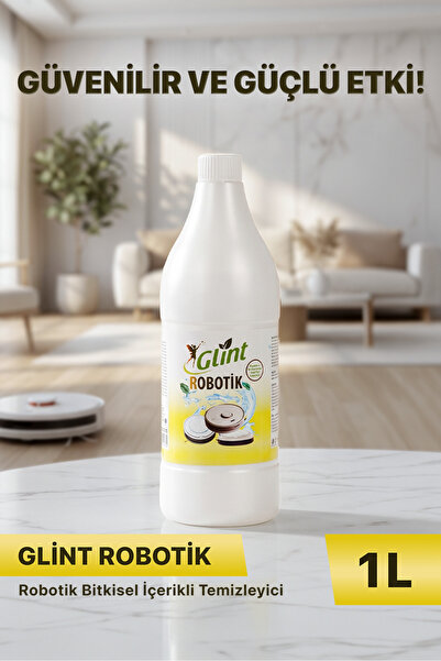 GLİNT Robotik Bitkisel İçerikli Akıllı Robot Süpürge Deterjanı 1 Litre