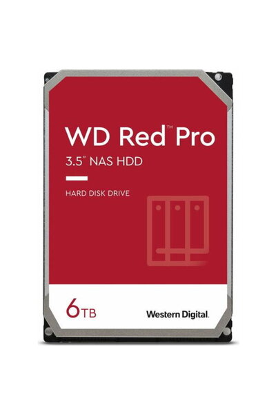 WESTERN DIGITAL Digital Red Pro, 6TB, SATA3, 3.5inch