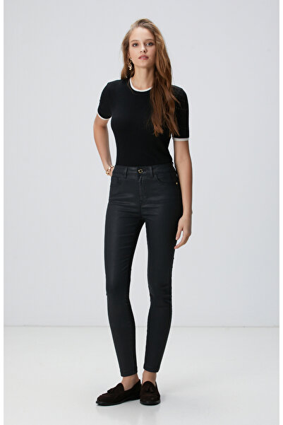 Network Siyah Denim Pantolon