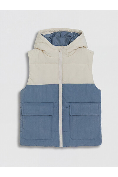 LC Waikiki Two Mt Shop Quality Boys' Hooded Puffer Vest