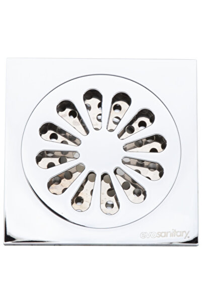 EVOSANITARY Sifon de pardoseală cu clapetă de sens unic 100 mm 22,5 mm 45 mm